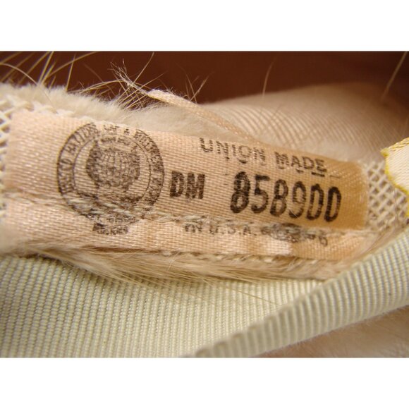 Fur Hat Best & Company Fifth Ave New York Union Made 858900 Winter Vintage 1960s - Picture 12 of 13